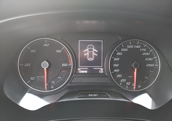 Seat Leon cena 35900 przebieg: 139011, rok produkcji 2015 z Mysłowice małe 254